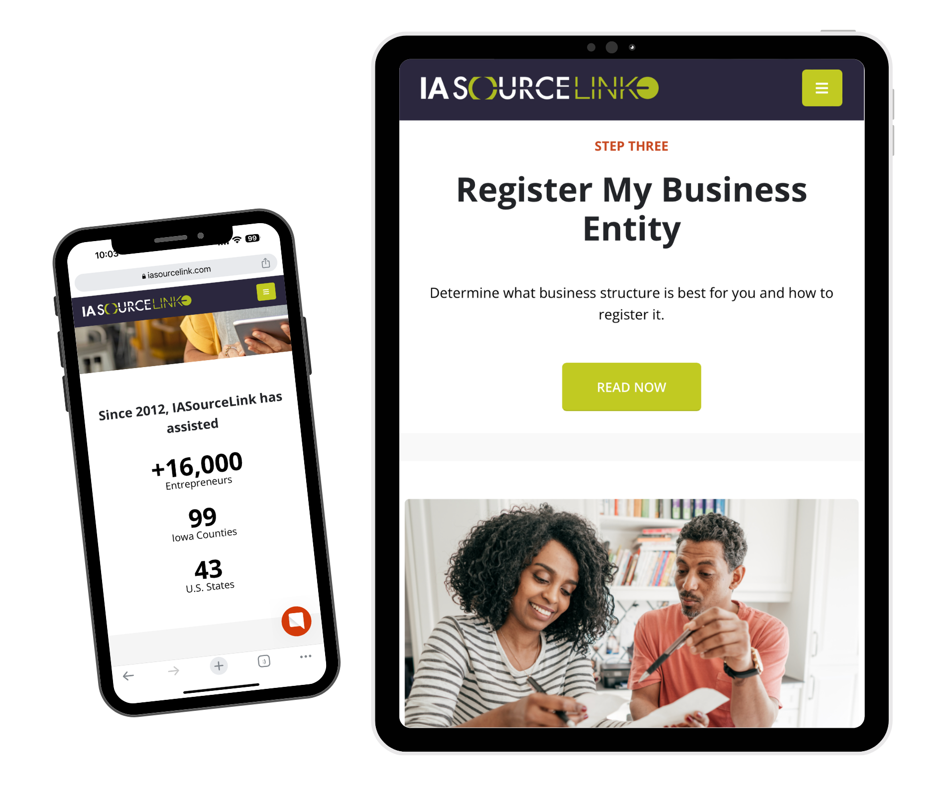 IASourceLink: Register my business entity -- determine what business structure is best for you and how to register it. Read now.